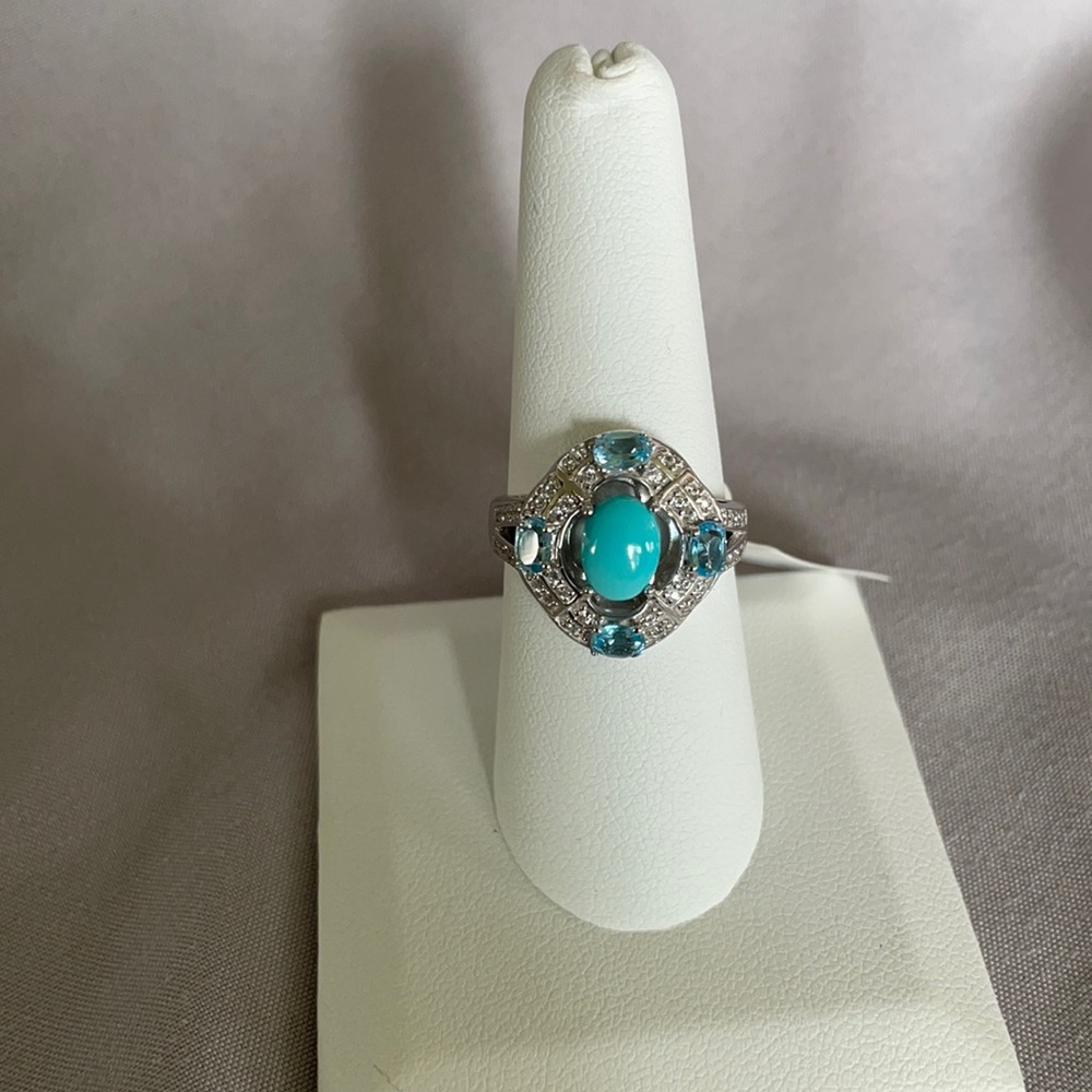 Sleeping Beauty Turquoise Ring